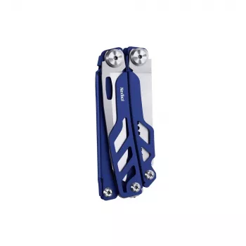 Multitool Nextool FLAGSHIP Pro NE20271 16-in-1 folding knife multitool, stainless steel blades, blue, 11 cm folded