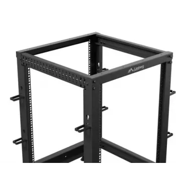 Freestanding rack Lanberg OR01-6115-B 15U Black 600 kg capacity