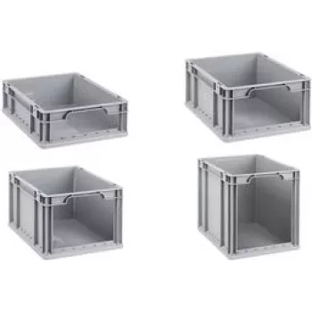allit ProfiPlus EuroStore L412 Storage Box, Grey