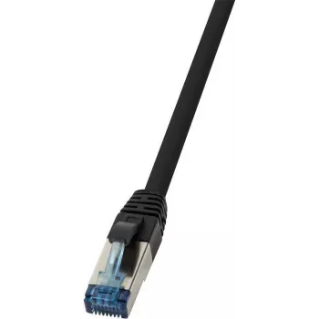 Networking cable LogiLink CQ6115S RJ-45 Cat6a 20 m Black