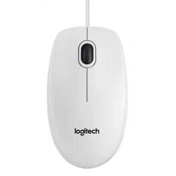 LOGITECH B100 Optical Mouse White