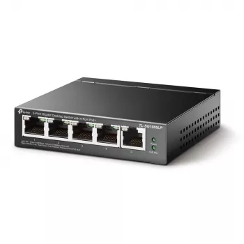 TP-Link TL-SG1005LP nätverksswitch ohanterad Gigabit Ethernet (10/100/1000) Power over Ethernet (PoE) svart