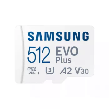 Flash memory Samsung 512GB MicroSDXC UHS-I MB-MC512S