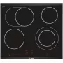 Bosch Serie 8 PKN675DP1D häll svart, rostfritt stål inbyggd keramikhäll 4 zon(er)