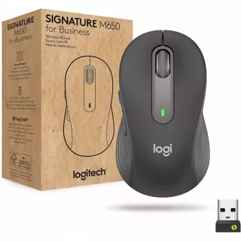 Wireless Mouse Logitech Signature M650 Logi Bolt Bluetooth