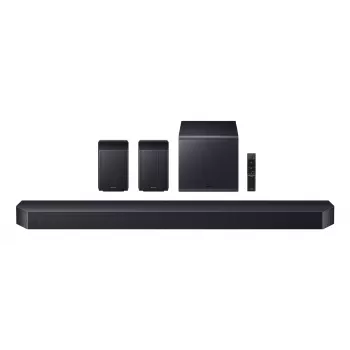 Soundbar Samsung HW-Q990F 11.1.4 channels, 756 W, black, wireless subwoofer, HDMI, Wi‑Fi