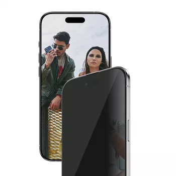 PanzerGlass SAFE. Privacy skärmskydd för Apple iPhone Air — härdat glas, Ultra-Wide Fit, EasyAligner, reptåligt och stöttåligt