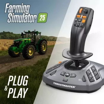 Thrustmaster SimTask FarmStick Black Flightstick Analogue / Digital PC, PlayStation 5
