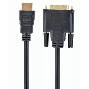 GEMBIRD HDMI to DVI Male-Male Cable With Gold-plated Connectors 1.8m Bulk Package