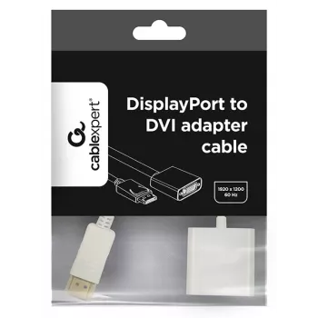 GEMBIRD DisplayPort till HDMI-adapterkabel – vit