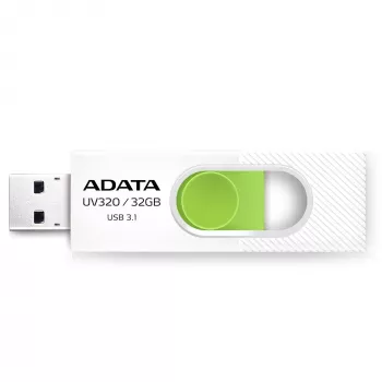 ADATA UV320 USB-minne 32 GB USB Type-A 3.2 Gen 1 (3.1 Gen 1) grön, vit