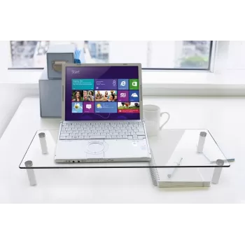 DIGITUS universell glas-monitorhöjare