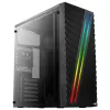 Aerocool Streak Midi Tower svart