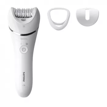 Epilator Philips BRE700/00, 32 tweezers, Wet & Dry, cordless, 40 min runtime, 2 speeds, washable