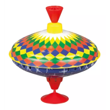 Lena 52225 Humming Spinning Top 19 cm, Multicolour, from 18 months