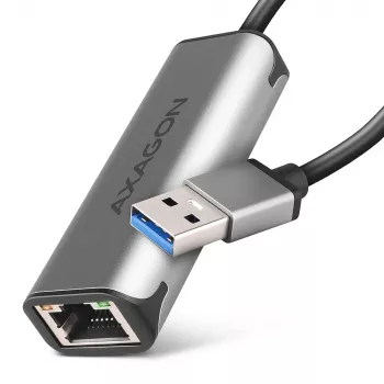AXAGON ADE-25R USB-A 3.2 Gen 1 2.5 Gigabit Ethernet Adapter, Grey