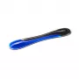 Kensington K62441WW Slim Duo Gel handledsstöd för tangentbord, 490 x 95 x 18 mm, blå