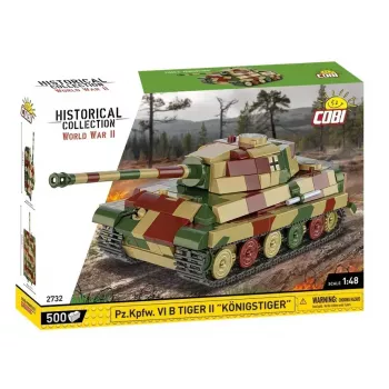 COBI 2732 Historical Collection Pz.Kpfw. VI B Tiger II Konigstiger, 500 Pieces, 1:48