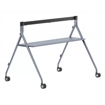 Yealink MB-FS-P750T stativ för MeetingBoard Pro 75 inch (190,5 cm), med hylla, svart, grå