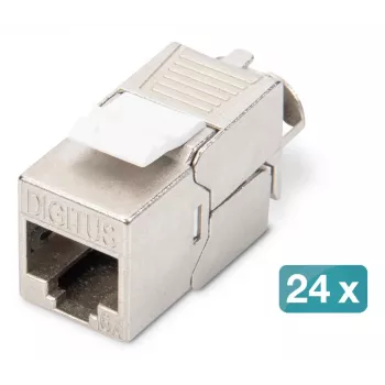 DIGITUS DN-93615 CAT 6A Shielded Keystone Module, Tool-free