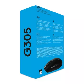 Logitech G305 Lightspeed Wireless Gaming Mouse, Black
