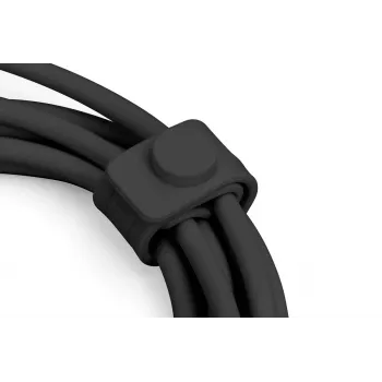 DIGITUS USB Silicone connection cable USB-C - USB-C USB 3.2 Gen2 10G 4K 100W - 50cm black