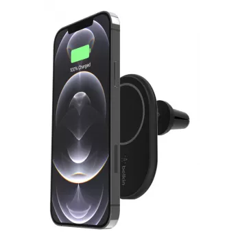 Mobile device charger Belkin WIC004BTBK-NC Auto Wireless Fast charging Black