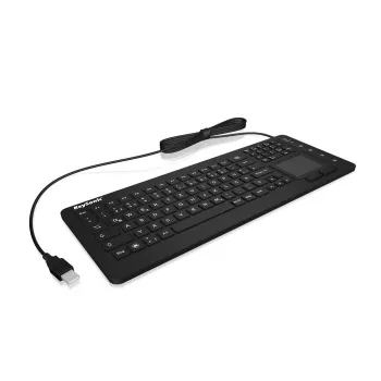 KeySonic KSK-6231 INEL (DE) keyboard Industrial USB QWERTZ German Black