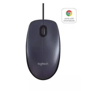 LOGITECH Mouse - B100 - Optical - Black