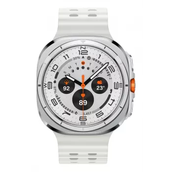 Samsung Galaxy Watch Ultra (2025) SM-L705 LTE Smartwatch, 47 mm, 3.81 cm (1.5 inch) AMOLED Touchscreen 480 x 480, 64 GB, Wi-Fi, GPS, Titanium White