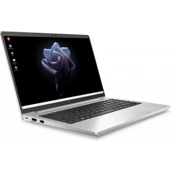 HP Elite mt645 G7 mobil tunn klient, AMD Ryzen 3 5425U 2,7 GHz, 35,6 cm (14 inch) Full HD IPS, 8 GB DDR4-SDRAM, 256 GB SSD NVMe, AMD Radeon Graphics, WLAN 6 (802.11ax), HP ThinPro OS, silver