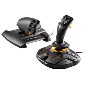 Thrustmaster T-16000M FCS Hotas Black, Orange USB Joystick Analogue / Digital PC