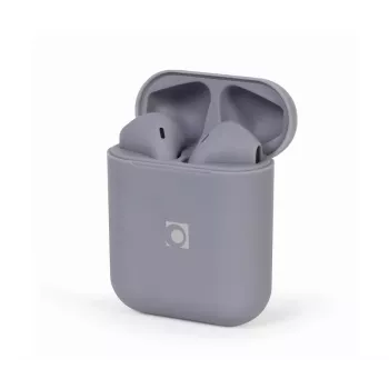 GEMBIRD Wireless TWS In-Ear Headset Seattle – stereo – Bluetooth – Misty Grey