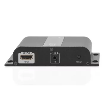 DIGITUS HDMI Extender 4K over IP, Receiver Unit over network cable (CAT 5/5e/6/7), 4K2K/30Hz, black