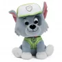 PAW Patrol GUND officiell Rocky plyschleksak i typisk återvinningsuniform, mjukdjur från 1 år, 15 cm