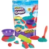 Spin Master Kinetic Sand Mold n' Flow Set play sand, 680 g, red/teal, ages 3+