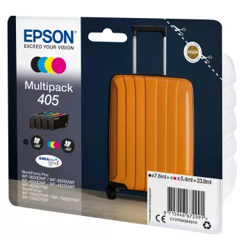 Epson 405 bläckpatron 1 st. original standardräckvidd svart, cyan, magenta, gul