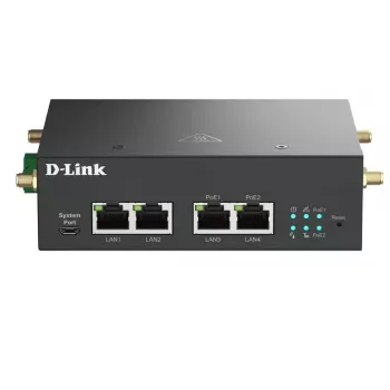 5G modem D-Link DWM-314-GP with 5G NR, LTE fallback and Ethernet WAN port