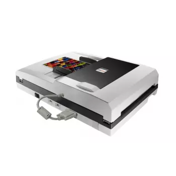 Plustek SmartOffice PL4080 ADF Flatbed & ADF scanner 600 x 600 DPI A4 Black, Grey