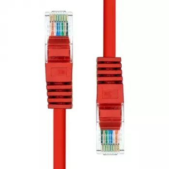 ProXtend 5UTP-10R CAT5e U/UTP CU PVC Ethernet Cable, 10 m, Red