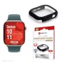 Displex 02135 Full-Body-skyddsfodral för Apple Watch Series 11/10 (46 mm), svart