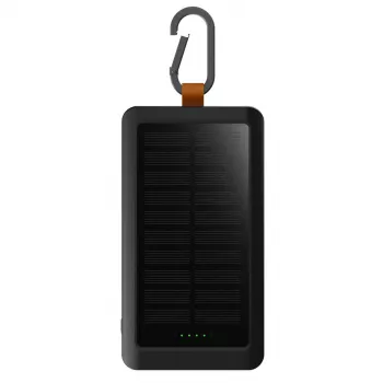 Xtorm Go2 Series XG2S101 Solar Power Bank, 10000 mAh, 15 W, Black