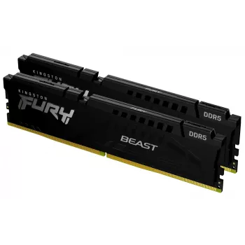 Kingston Technology FURY Beast 64GB 5600MT/s DDR5 CL40 DIMM (kit med 2) svart