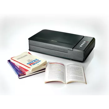 Plustek OpticBook 4800 Flatbed scanner 1200 x 1200 DPI A4 Black