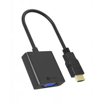 HDMI-to-VGA adapter icybox IB-AC502a — HDMI A (male) to VGA (female) adapter