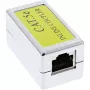 InLine Cat.5e crossover-adapter direkt till crossover 2x RJ45-hona skärmad