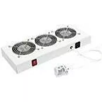Triton RAC-CH-X24-X1 Rack Fan Unit with Thermostat, 230 V, RAL 7035