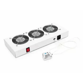 Triton RAC-CH-X24-X1 Rack Fan Unit with Thermostat, 230 V, RAL 7035
