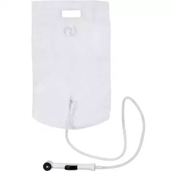 Inflatable washing bowl ActionMed PM200AM — portable rectangular hygiene basin, white, pump and hose included