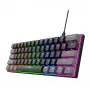 Trust GXT 867 Acira Tangentbord Gaming USB QWERTY US-engelska svart